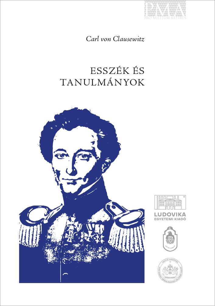 Carl von Clausewitz „Esszék és tanulmányok” című kötetének borítója