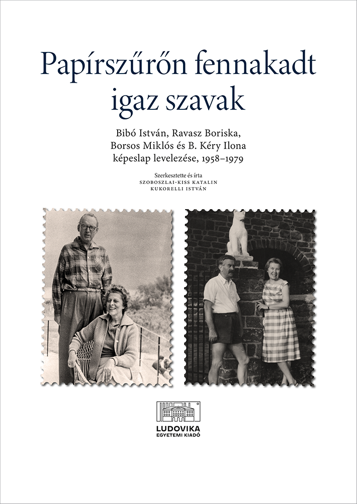 A „Papírszűrőn fennakadt igaz szavak” című kötet borítója